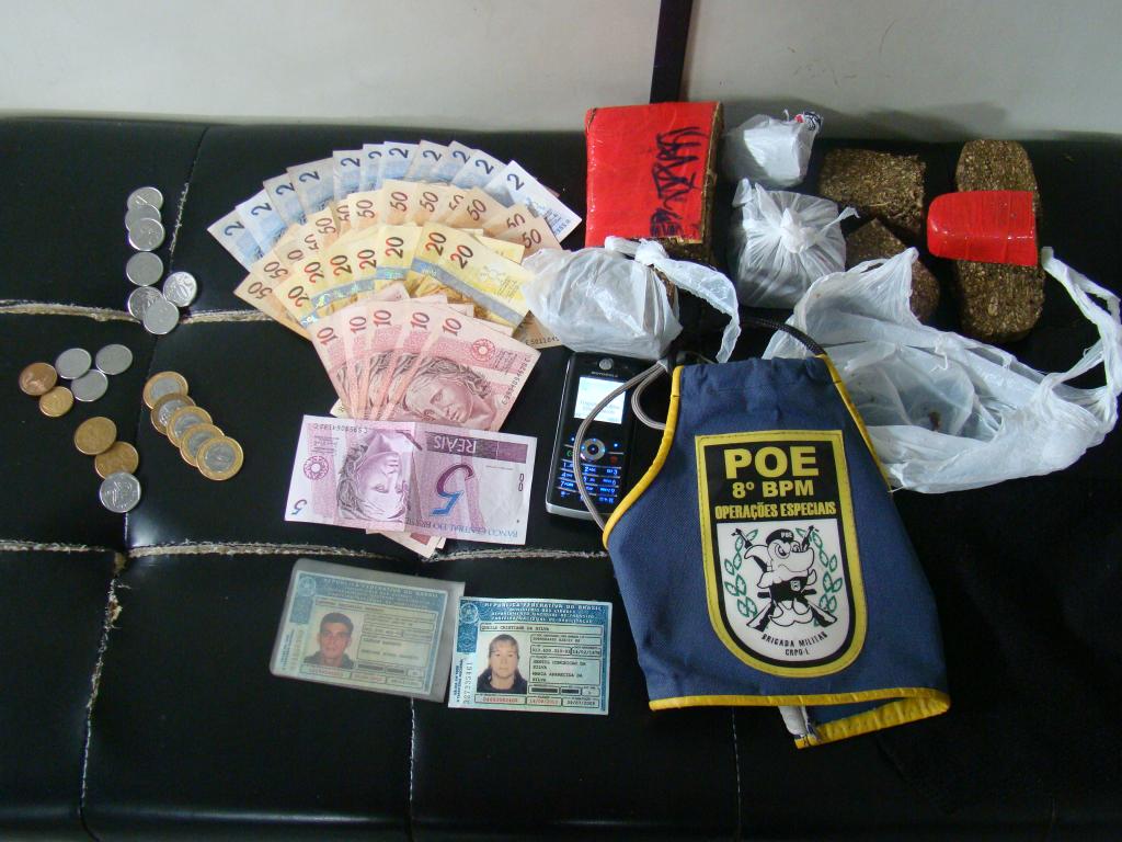 Operação Quimera apreendeu drogas, dinheiro e armas