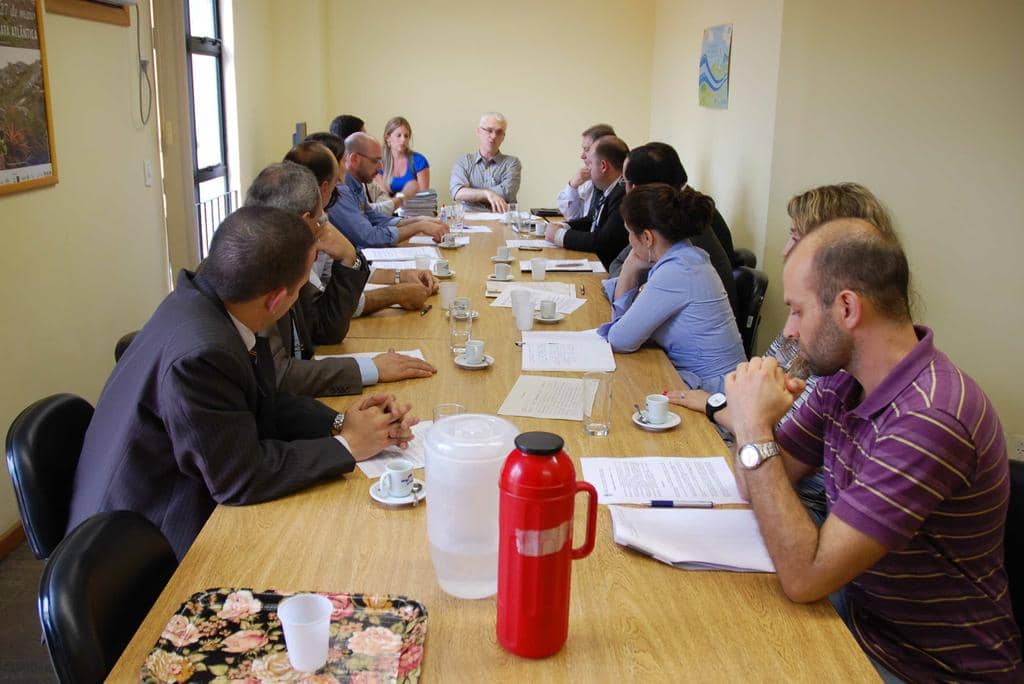 Reunião aconteceu na sede das Promotorias do Meio Ambiente em Porto Alegre