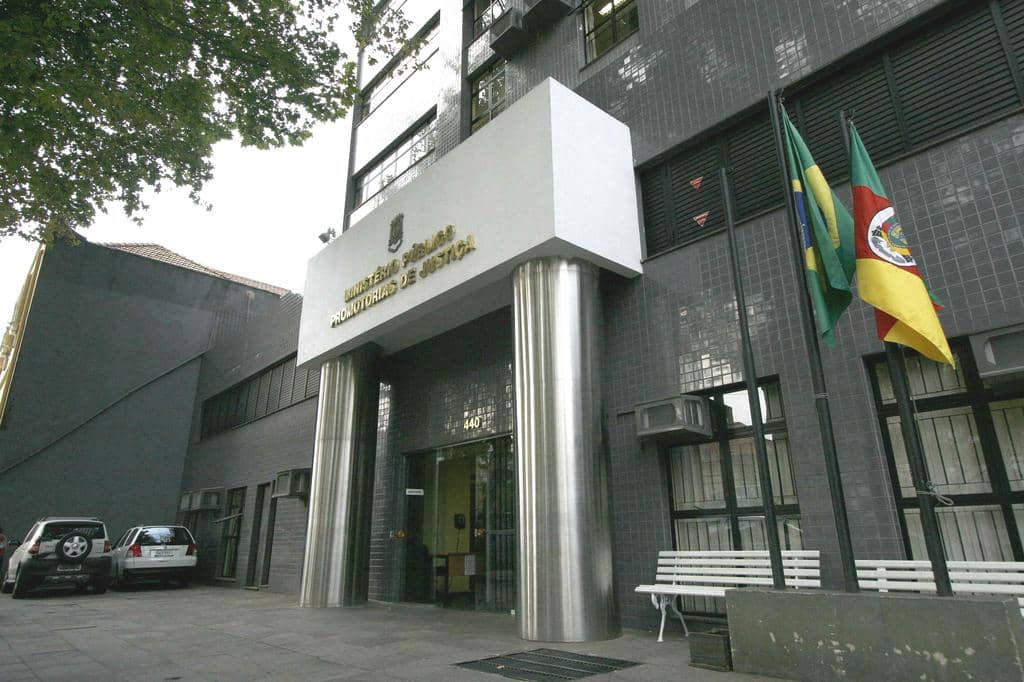 Prédio onde está instalada a Promotoria em Porto Alegre