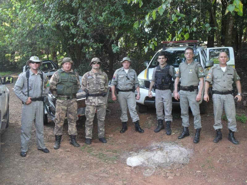 Equipe que realizou a fiscalização
