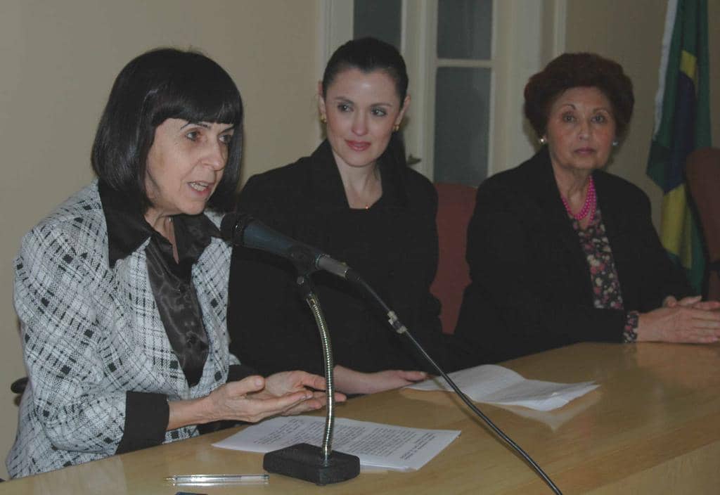 Maria Regina Azambuja, Liciane Rosseto e Mariza Alberton