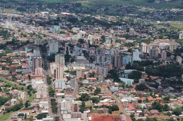 Vista aérea de Carazinho