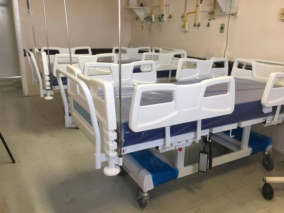 Camas são para uso exclusivo em UTIs