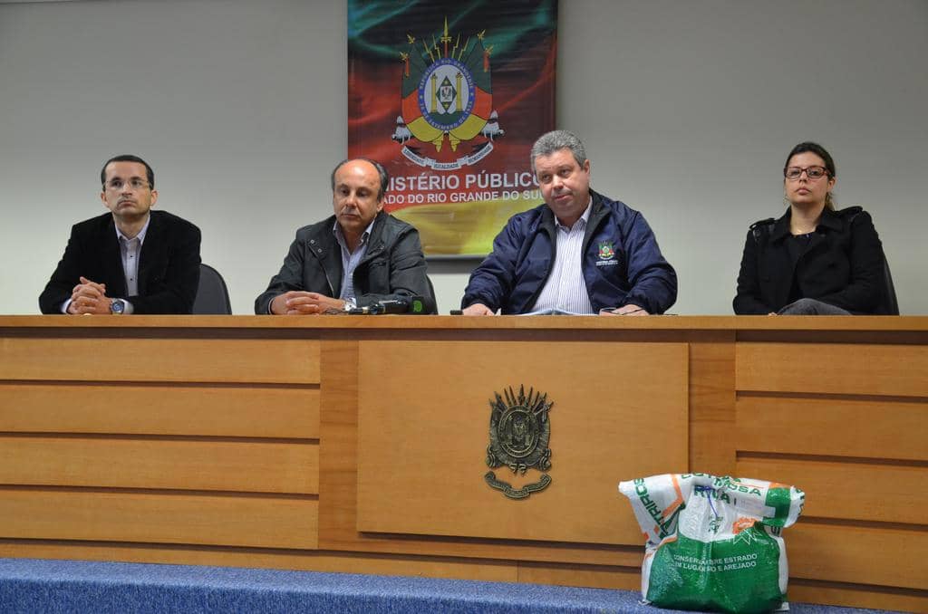 Coletiva à imprensa ocorreu na Promotoria de Justiça de Vacaria