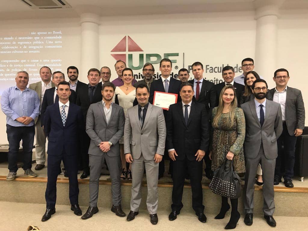 Fabiano Dallazen recebeu diploma da Universidade
