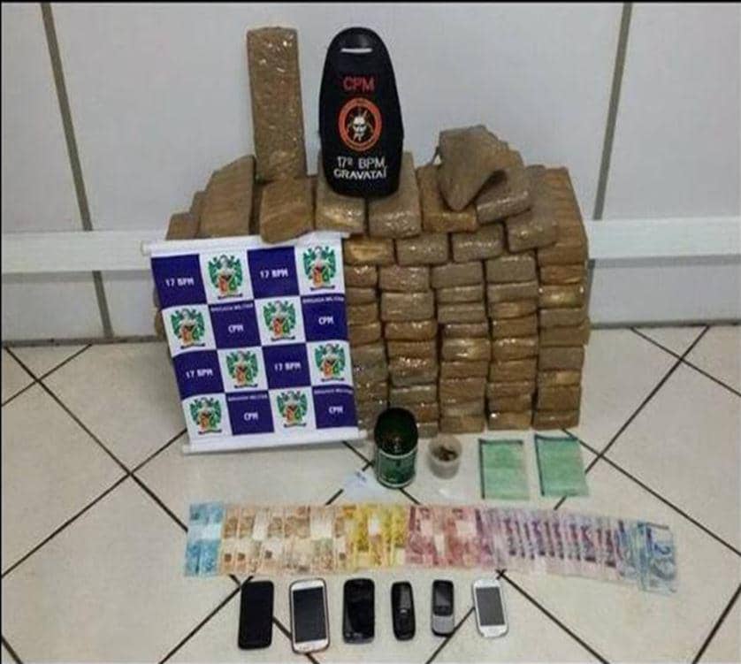 Apreensões durante as investigações