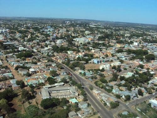 Vista aérea de Alegrete