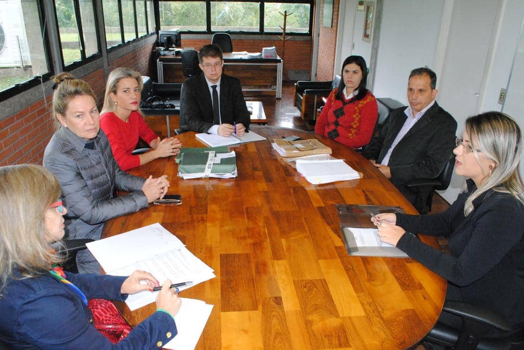 Ana Marchesan e Anelise Grehs participaram da reunião