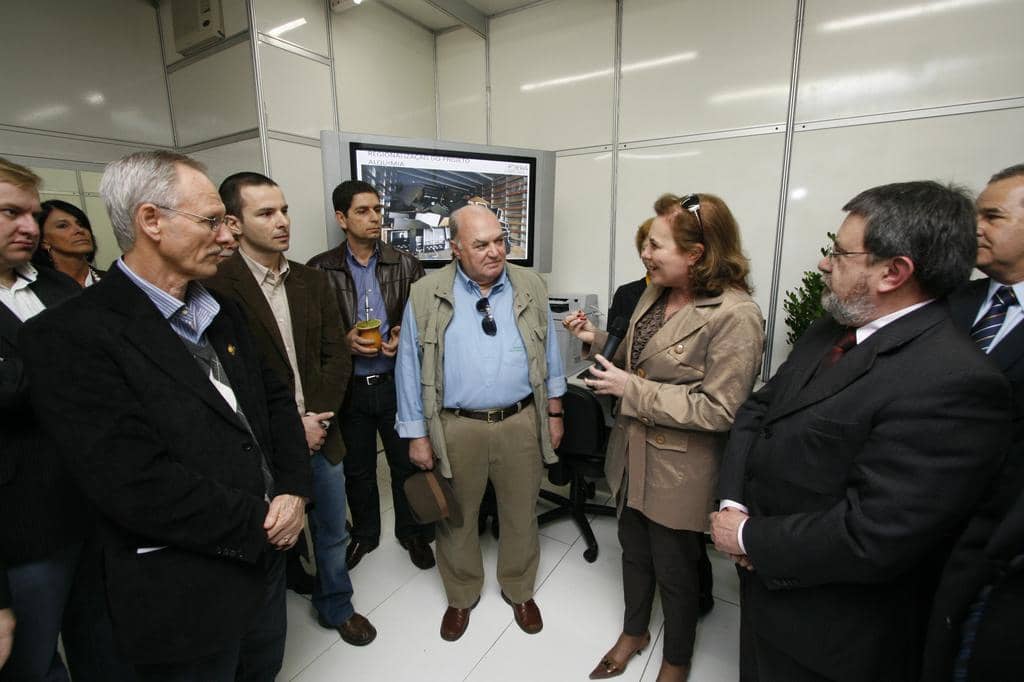 A PGJ durante inauguração da Casa do MP