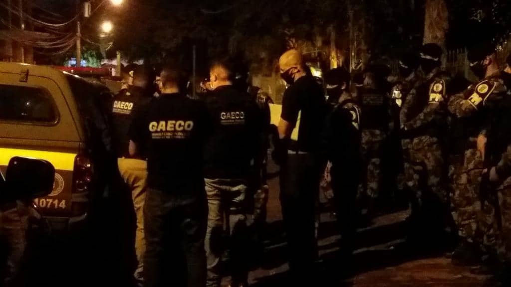 Operação está ocorrendo nesta quinta-feira