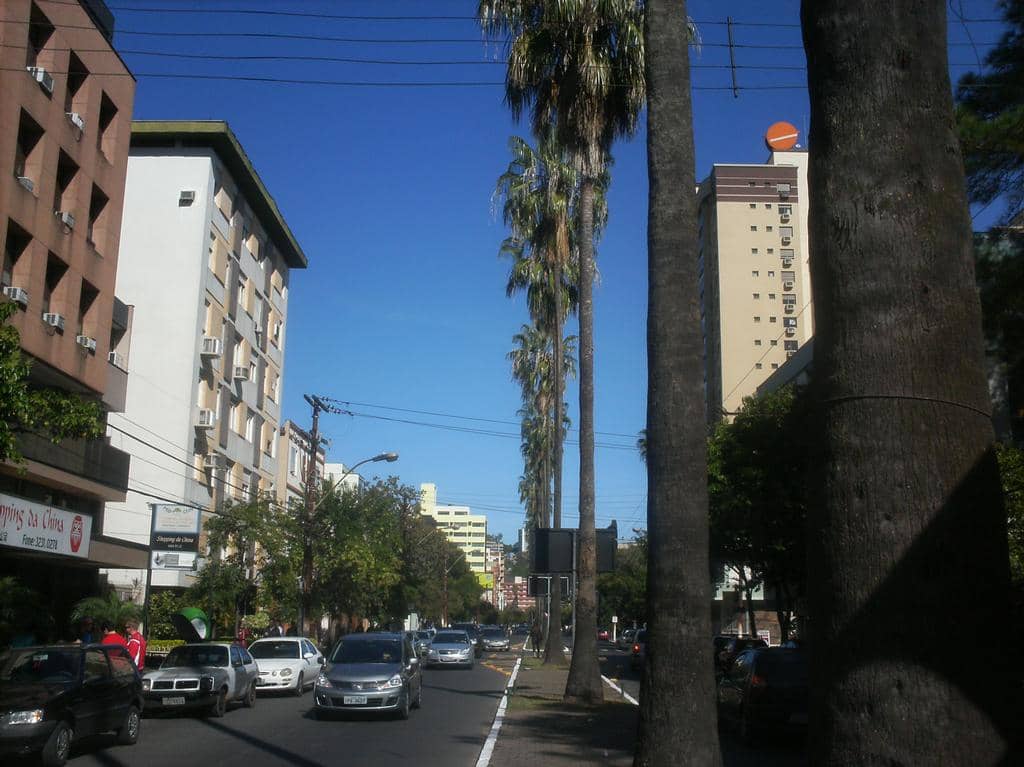 Avenida Getúlio Vargas, em Porto Alegre