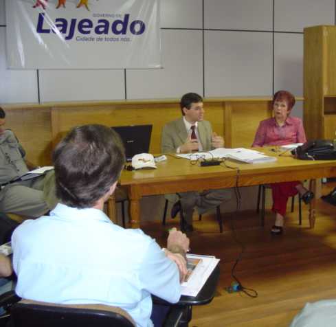 Reunião aconteceu na Prefeitura Municipal