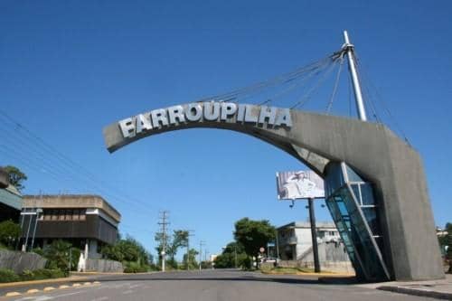 Cidade de Farroupilha, na Serra