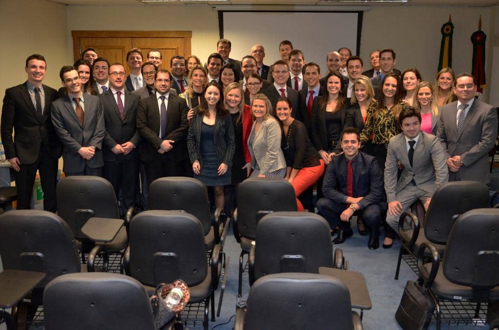O final do curso para os novos Promotores
