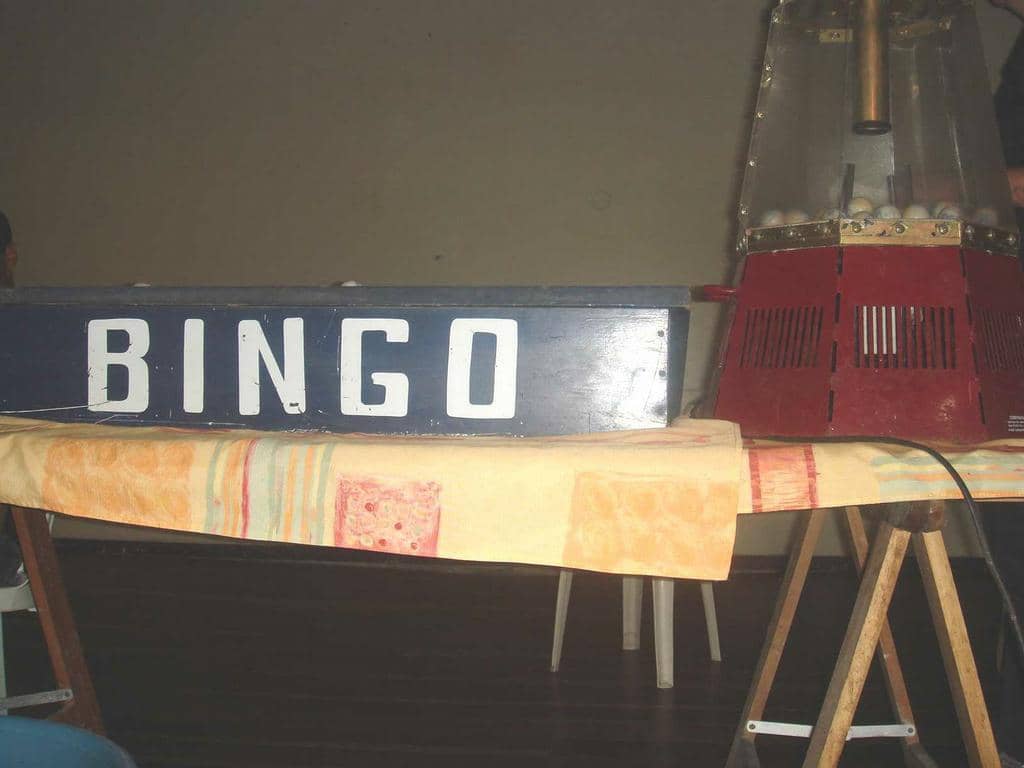 Bingo funcionava dentro do clube