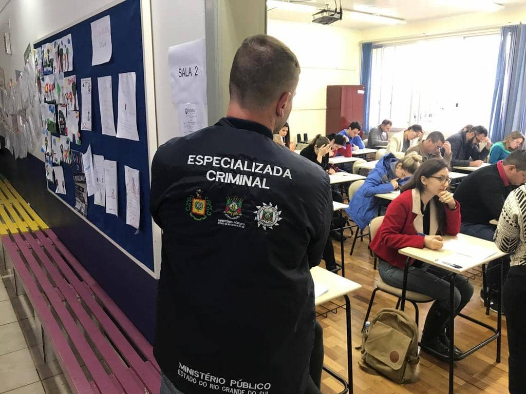 Blindagem foi realizada durante o concurso