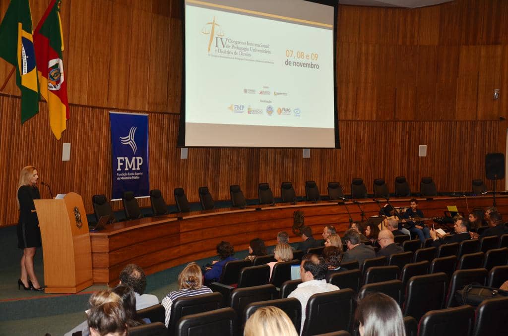 Abertura do IV Congresso Internacional de Pedagogia Universitária e Didática de Direito