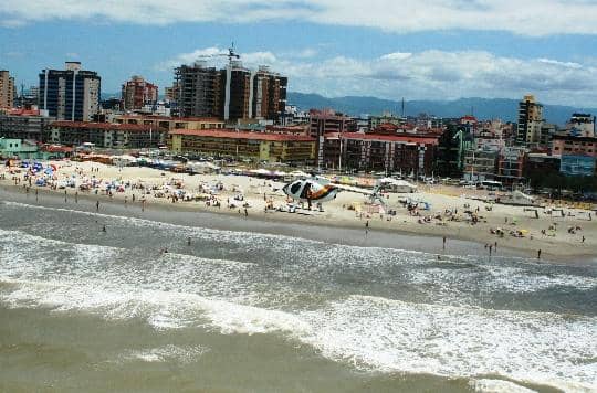 Faixa litorânea de Capão da Canoa