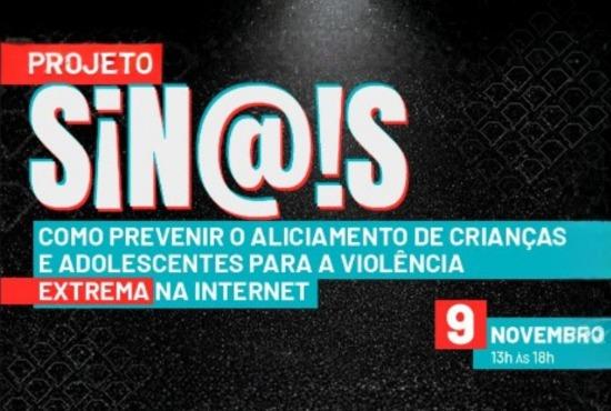 Projeto Sinais abre inscrições para capacitação em Porto Alegre sobre prevenção à violência extrema na internet