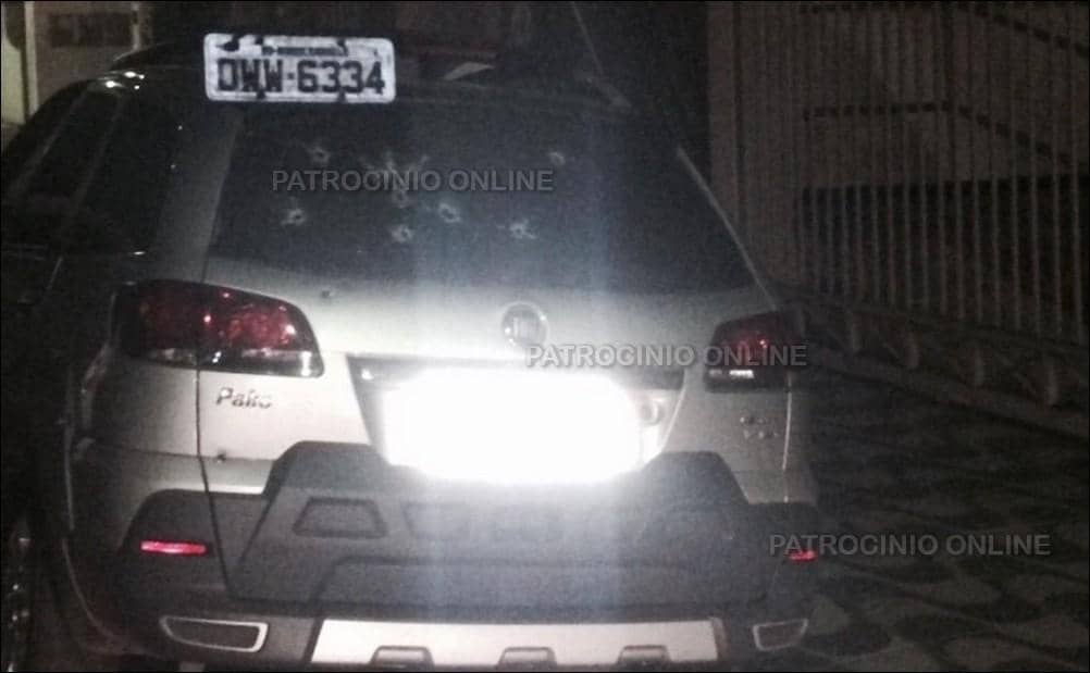 Veículo do Promotor foi atingido por 12 disparos