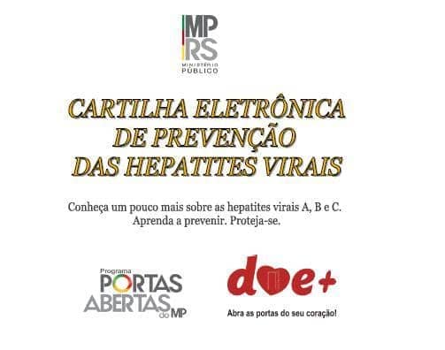 Cartilha que será lançada traz orientações sobre transmissão, prevenção e tratamento das hepatites