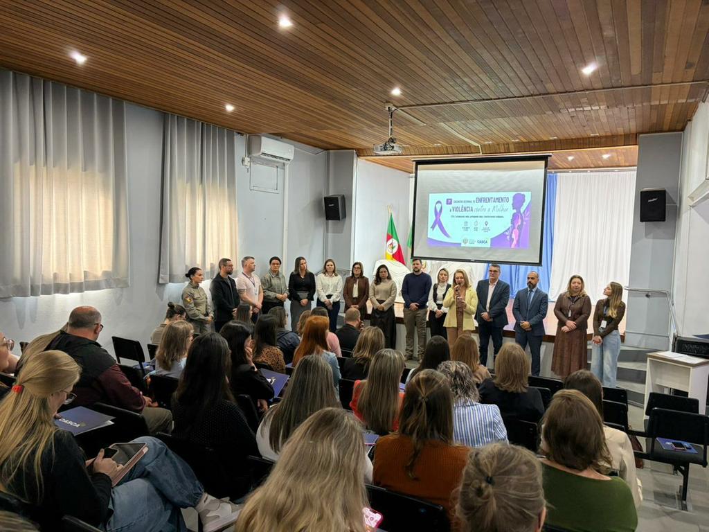 MPRS participa de Encontro Regional de Enfrentamento à Violência contra a Mulher em Casca