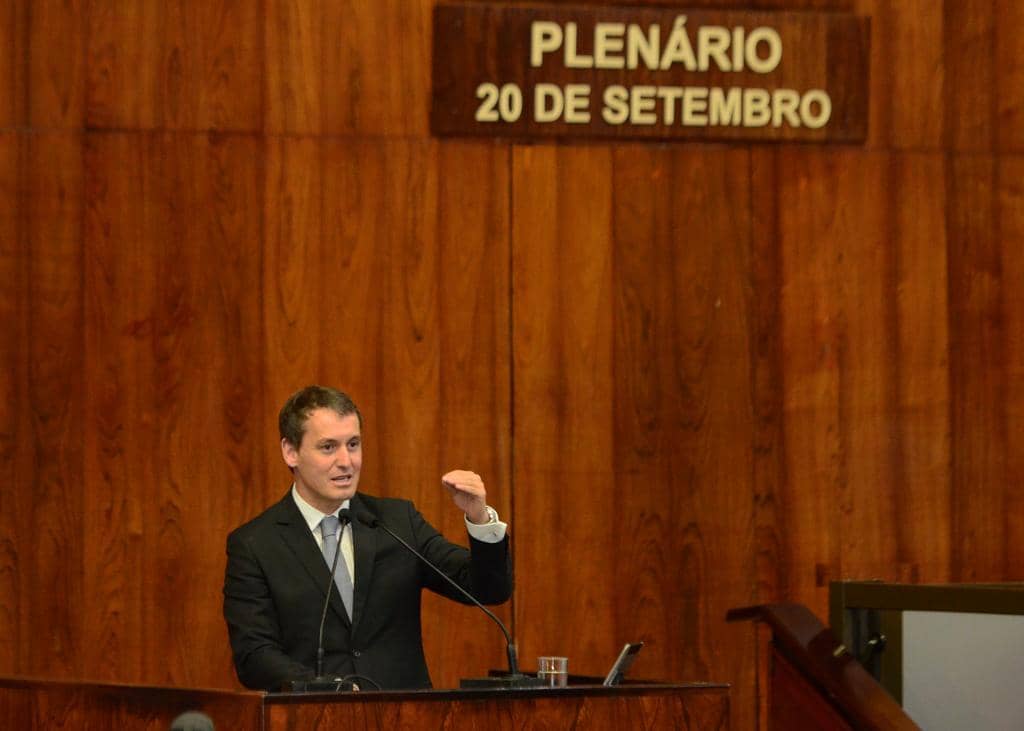 PGJ em seu discurso durante prestação de contas do MP na ALRS