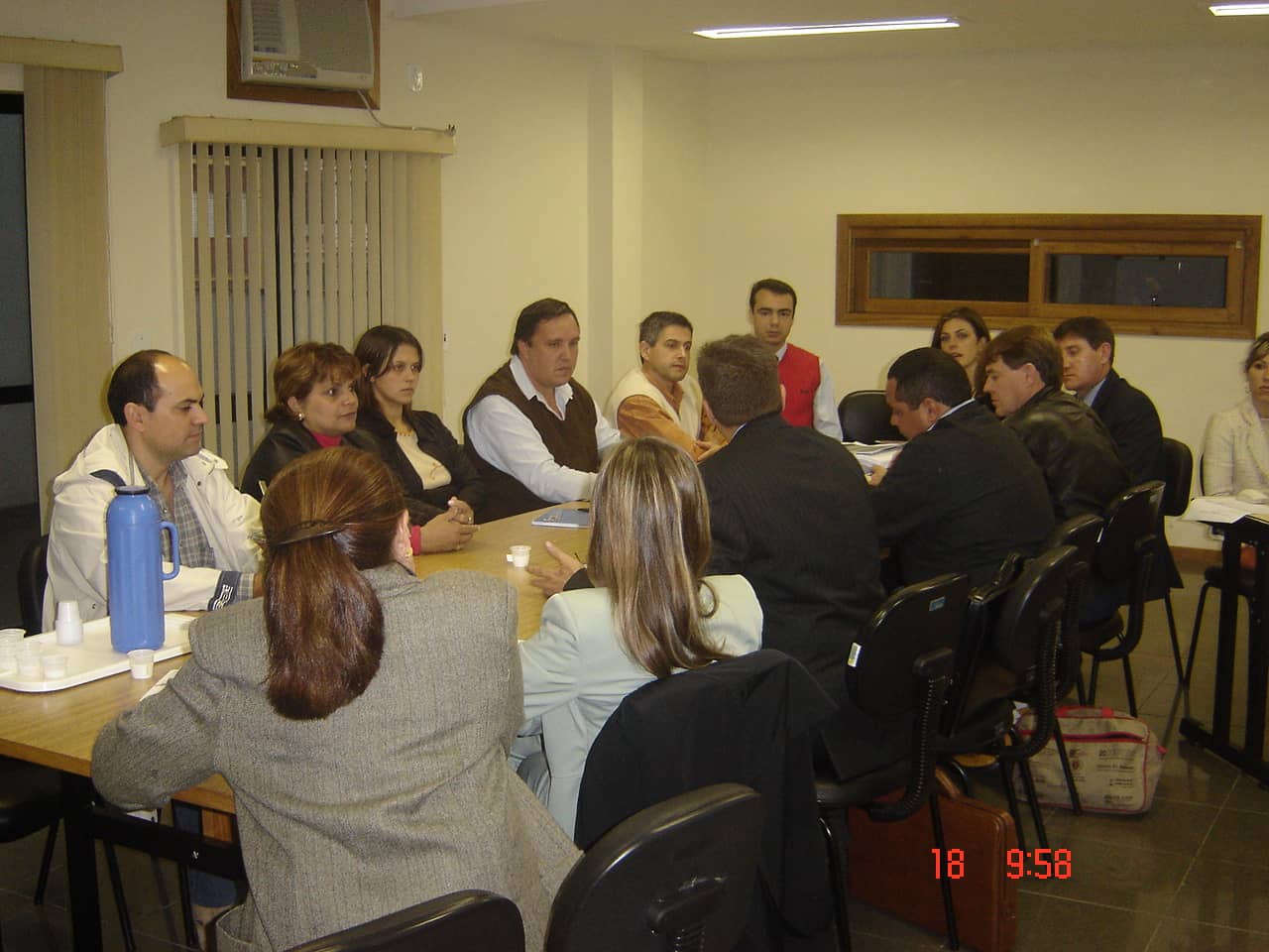 um panorama da reunião