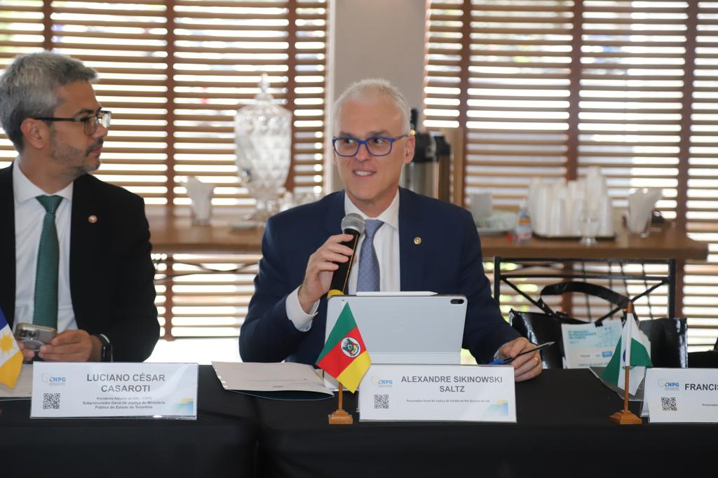 Procurador-geral de Justiça participa da 5ª Reunião Extraordinária do Conselho Nacional de Procuradores-Gerais (CNPG)
