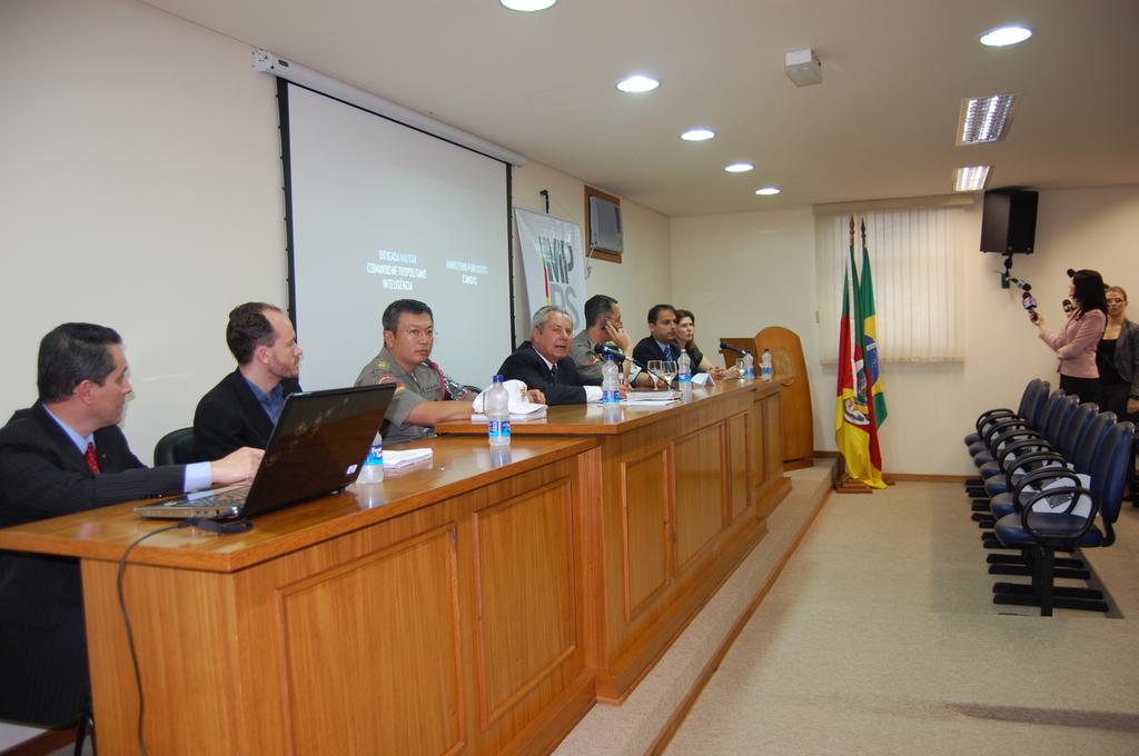 Coletiva foi realizada na sede do MP em Canoas
