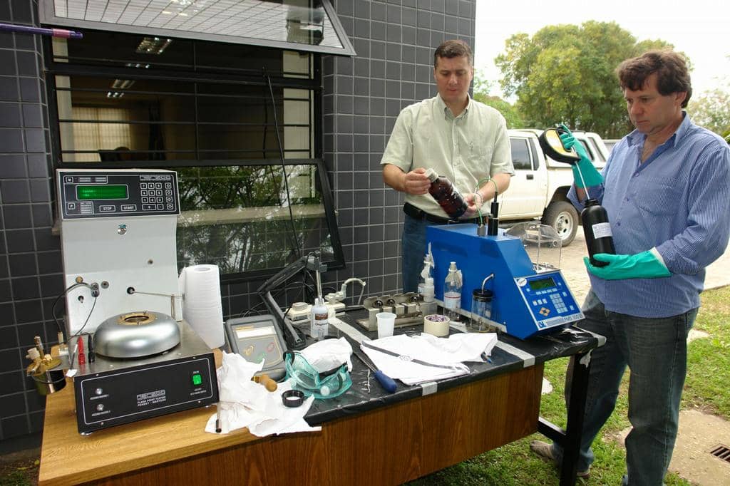 Laboratório instalado na Promotoria de Bagé