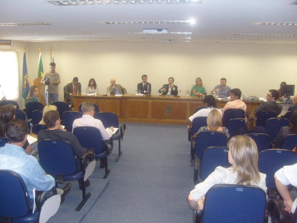 Encontro na sede do Ministério Público