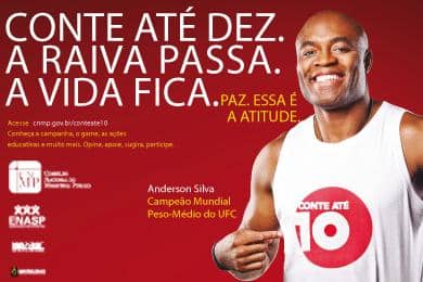 Anderson Silva é um dos apoiadores da campanha do MP