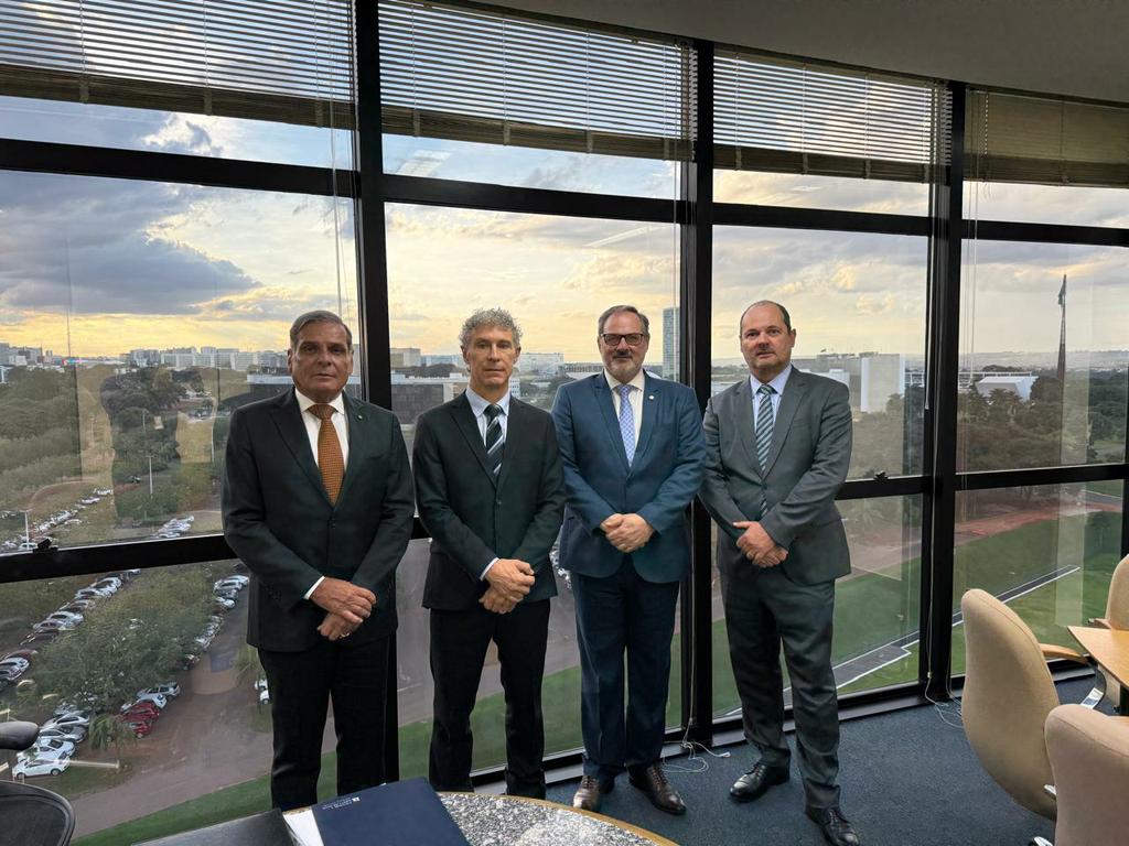 Presidente do Conselho Nacional dos Corregedores-Gerais do MP debate em Brasília temas de relevância nacional 