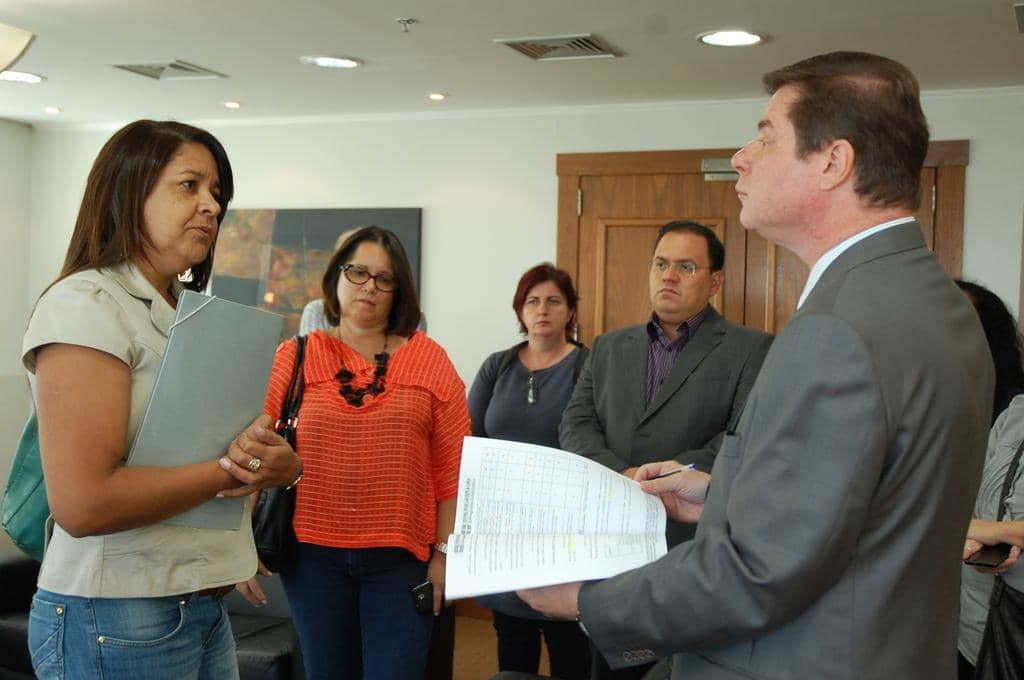 Procurador-Geral de Justiça em exercício recebeu integrantes do Cpers