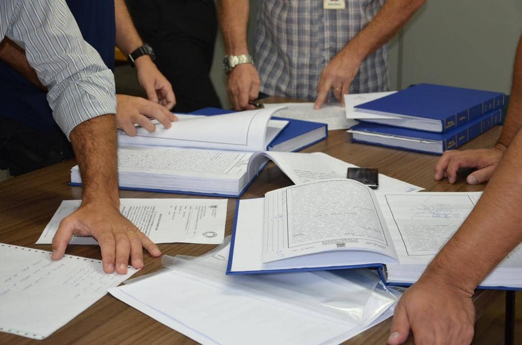Em fevereiro deste ano, mandados de busca e apreensão foram cumpridos em cartórios e residências