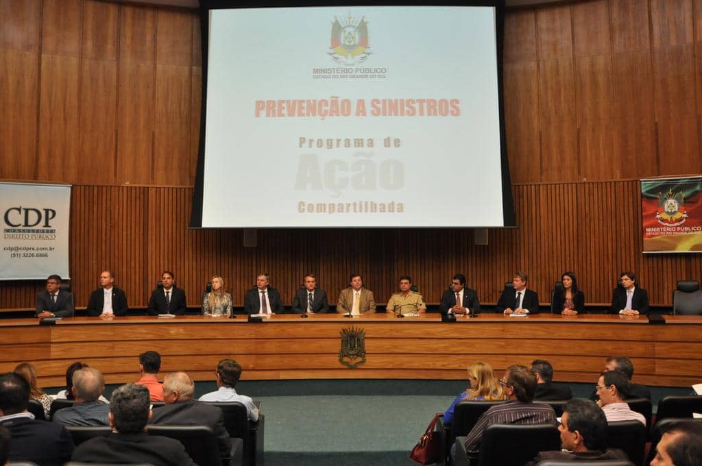 Panorama do evento da sede do MP