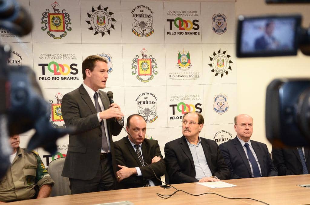 Coletiva de imprensa aconteceu na Secretaria da Segurança Pública