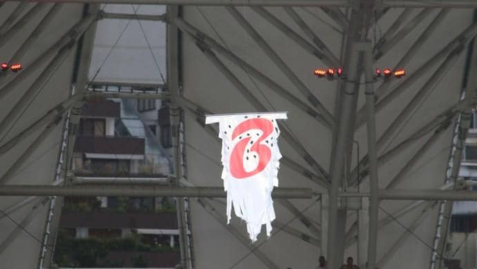 Drone que sobrevoou o estádio Beira-Rio