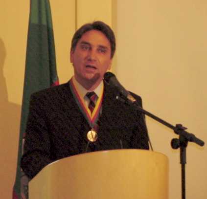 Governador Rigotto foi homenageado em 2003