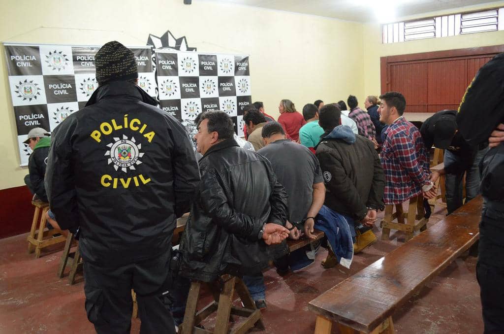Presos na operação desencadeada em Soledade