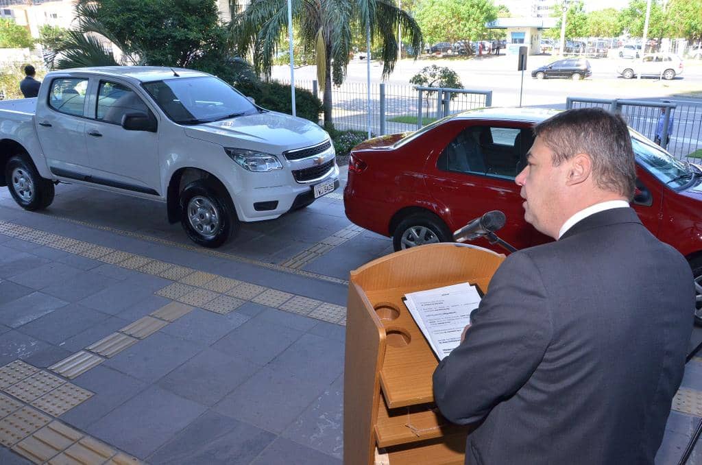Manifestação do Procurador-Geral de Justiça, com os veículos doados ao fundo