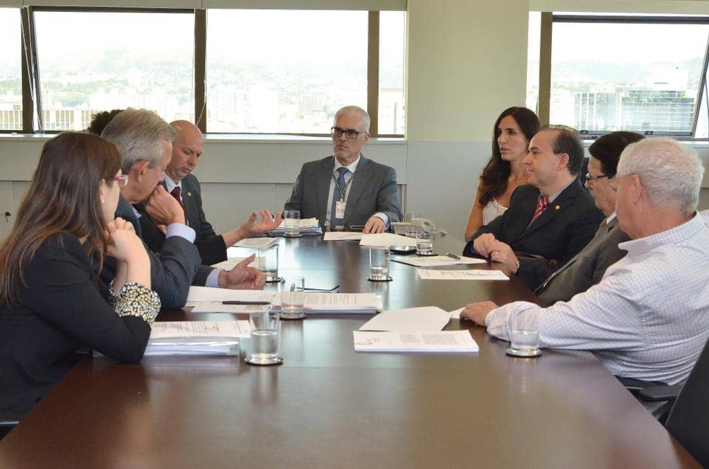 Reunião aconteceu no Gabinete do PGJ