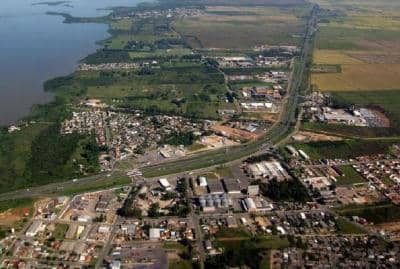 Vista aérea de Eldorado do Sul