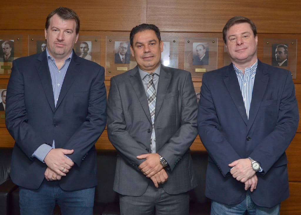 Fernando Sgarbossa, Marcelo Dornelles e Ivory Coelho Neto