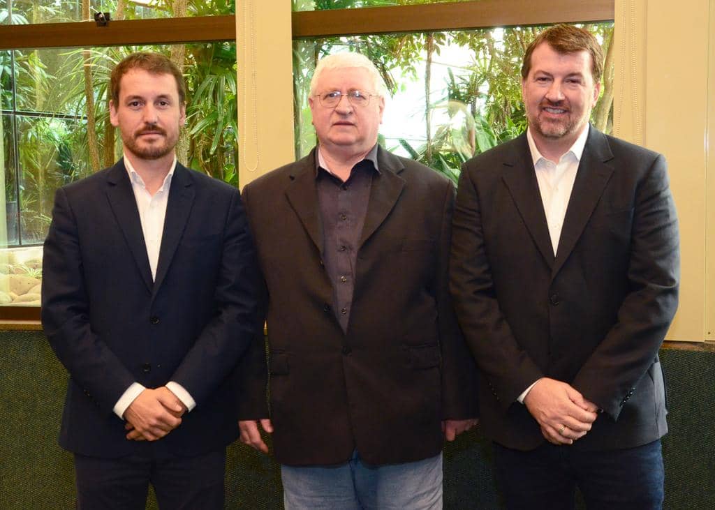Fabiano Dallazen, Luiz Henrique Barbosa Lima Faria Corrêa e Fernando Cesar Sgarbossa