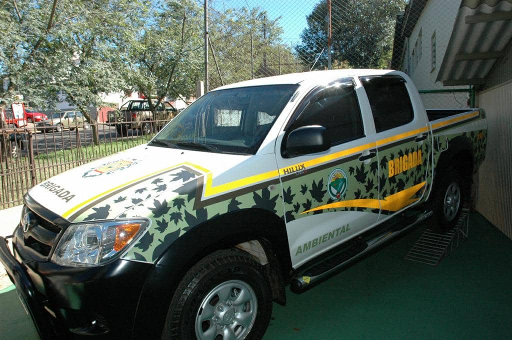 Toyota Hilux doada ao Pelotão Ambiental