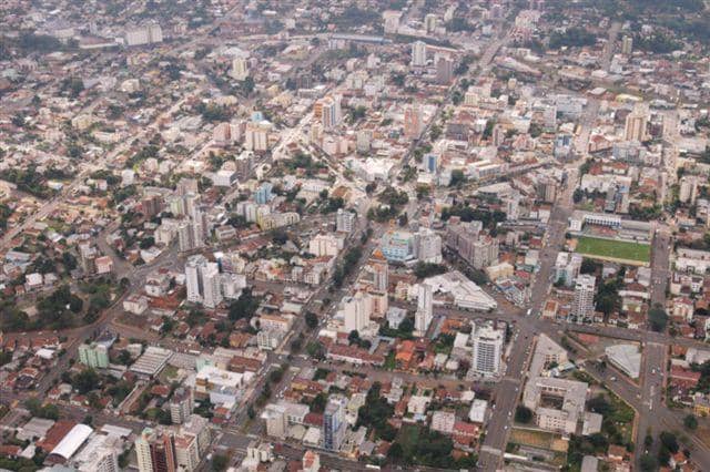 Vista aérea de Erechim
