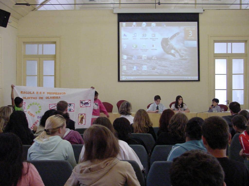 Evento no auditório do Palácio do MP