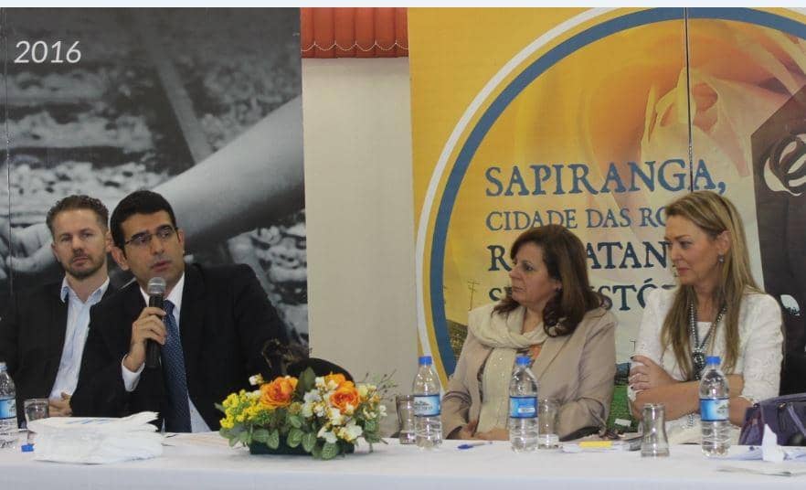 Juiz Noschang, promotor Gallicchio, coord. Movimento #Paz Gabriela Streb, prefeita Corinha Molling
